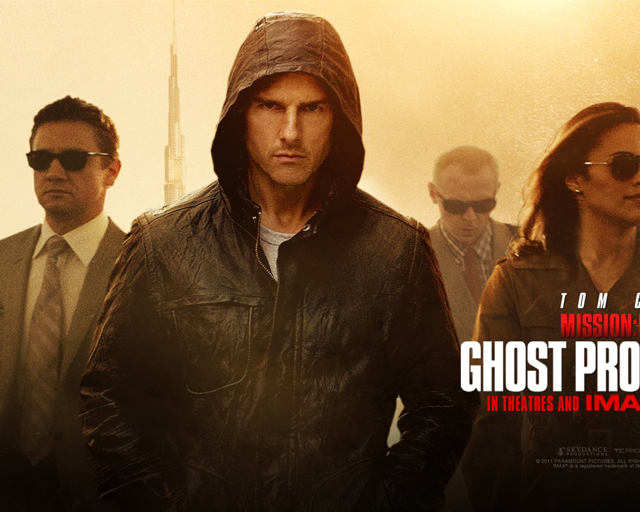 Mission: Impossible - Ghost Protocolo de fondos de pantalla HD #1 - 1280x1024