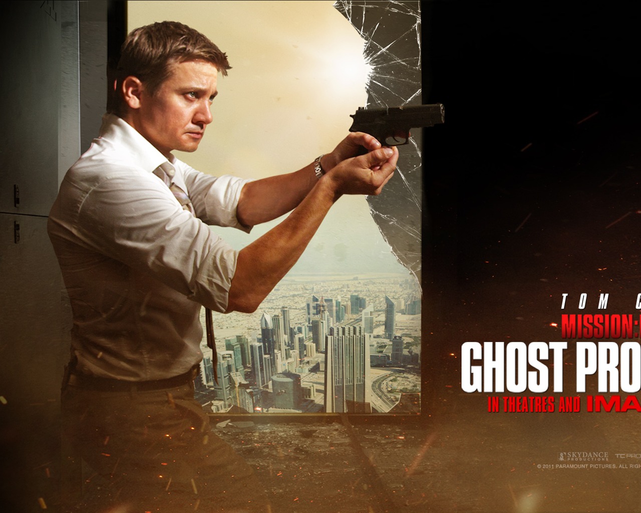 Mission: Impossible - Ghost Protocolo de fondos de pantalla HD #2 - 1280x1024