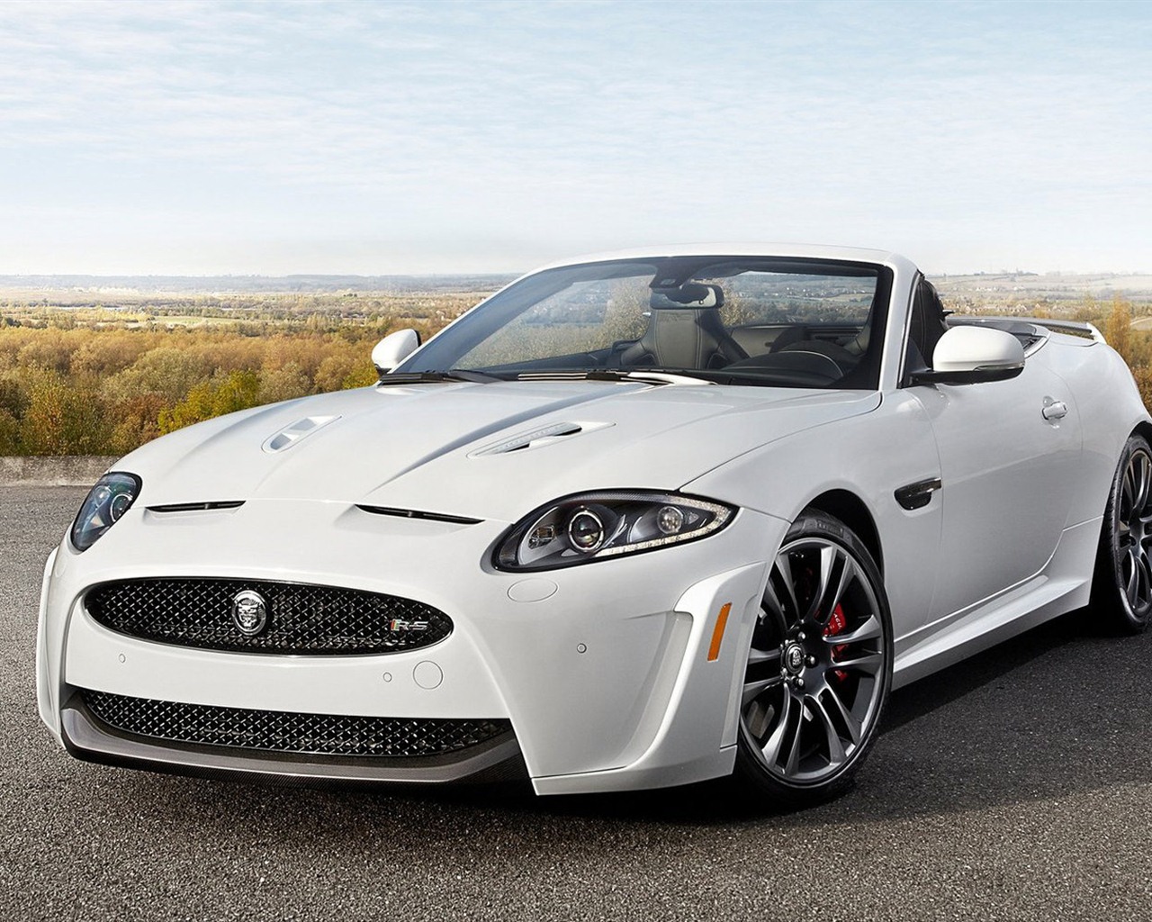 2013 捷豹XK XKR-S Convertible跑车壁纸1 - 1280x1024