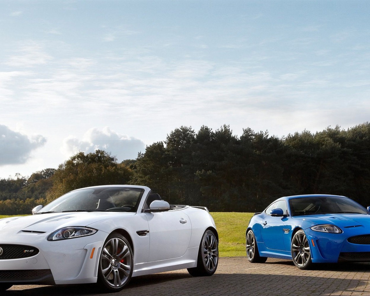 2013 捷豹XK XKR-S Convertible跑車壁紙 #11 - 1280x1024