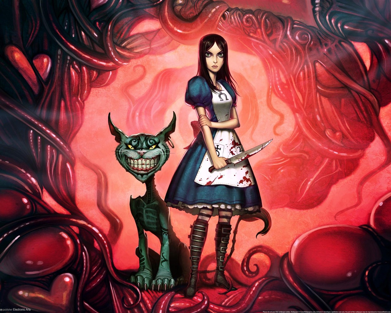 Alice: Madness Devoluciones fondos de pantalla HD #2 - 1280x1024