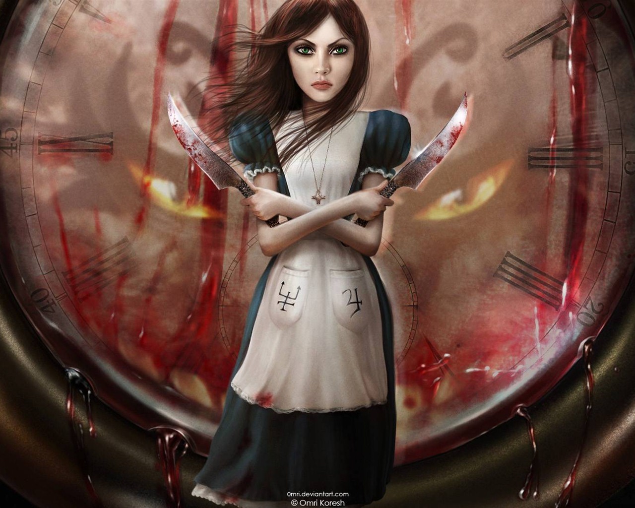 Alice: Madness Devoluciones fondos de pantalla HD #6 - 1280x1024