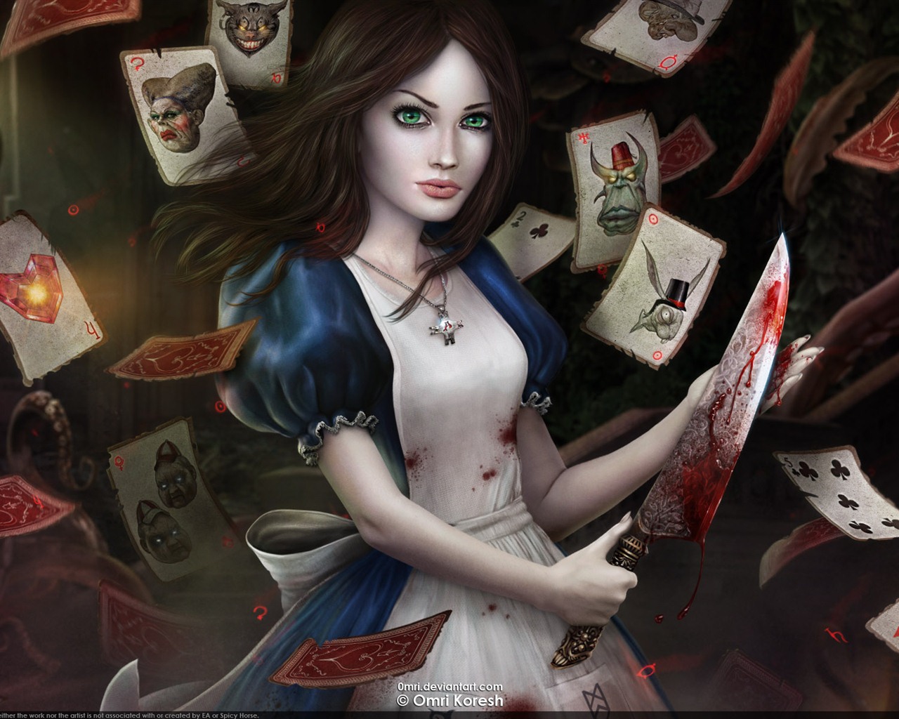 Alice: Madness Returns 愛麗絲：瘋狂回歸 高清壁紙 #9 - 1280x1024