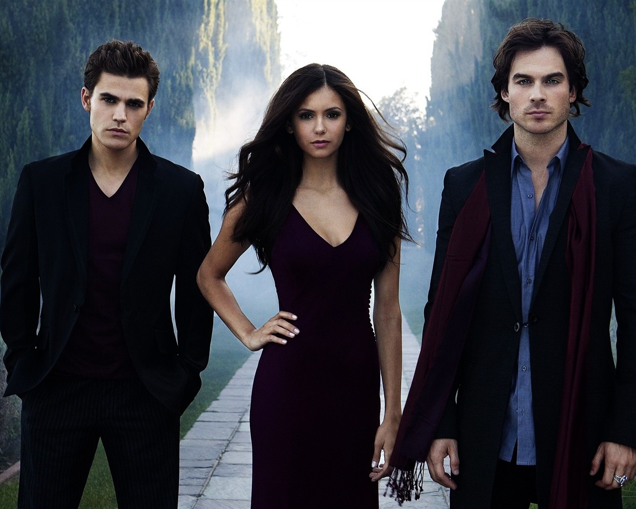 The Vampire Diaries HD 吸血鬼日記 高清壁紙 #6 - 1280x1024