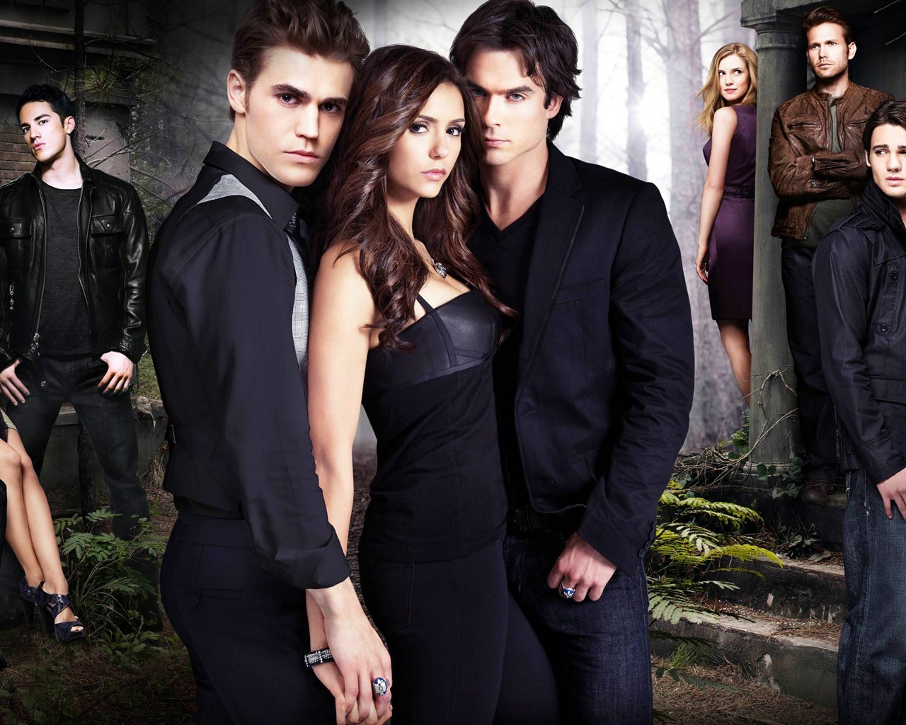 The Vampire Diaries HD 吸血鬼日記 高清壁紙 #12 - 1280x1024