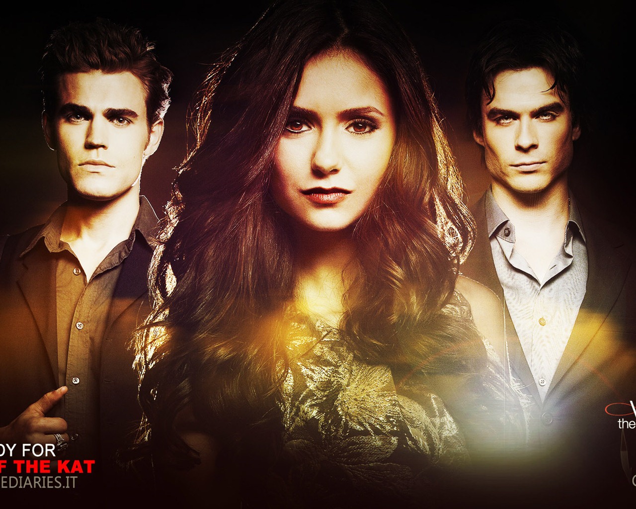 The Vampire Diaries HD 吸血鬼日記 高清壁紙 #17 - 1280x1024