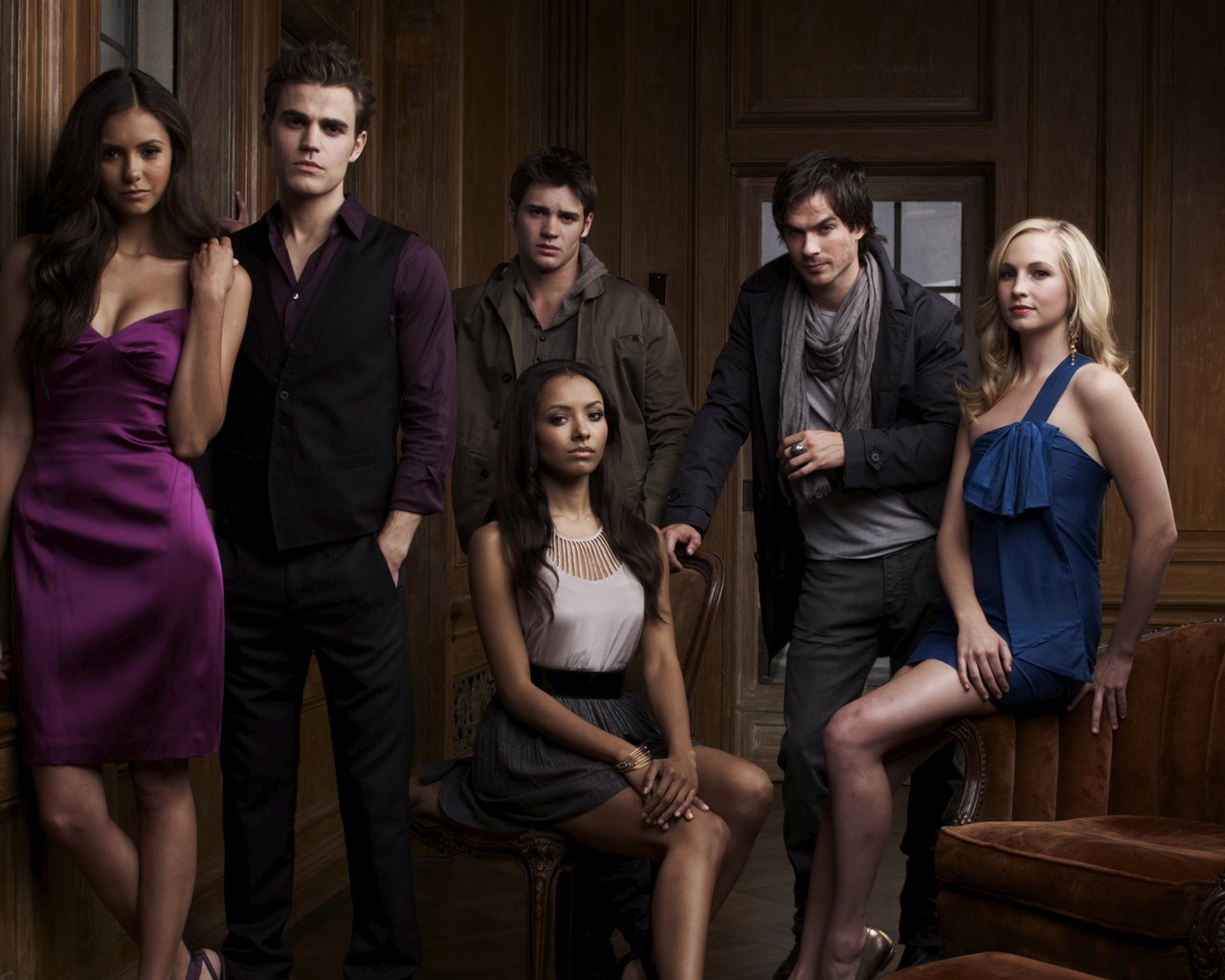 The Vampire Diaries HD 吸血鬼日記 高清壁紙 #19 - 1280x1024