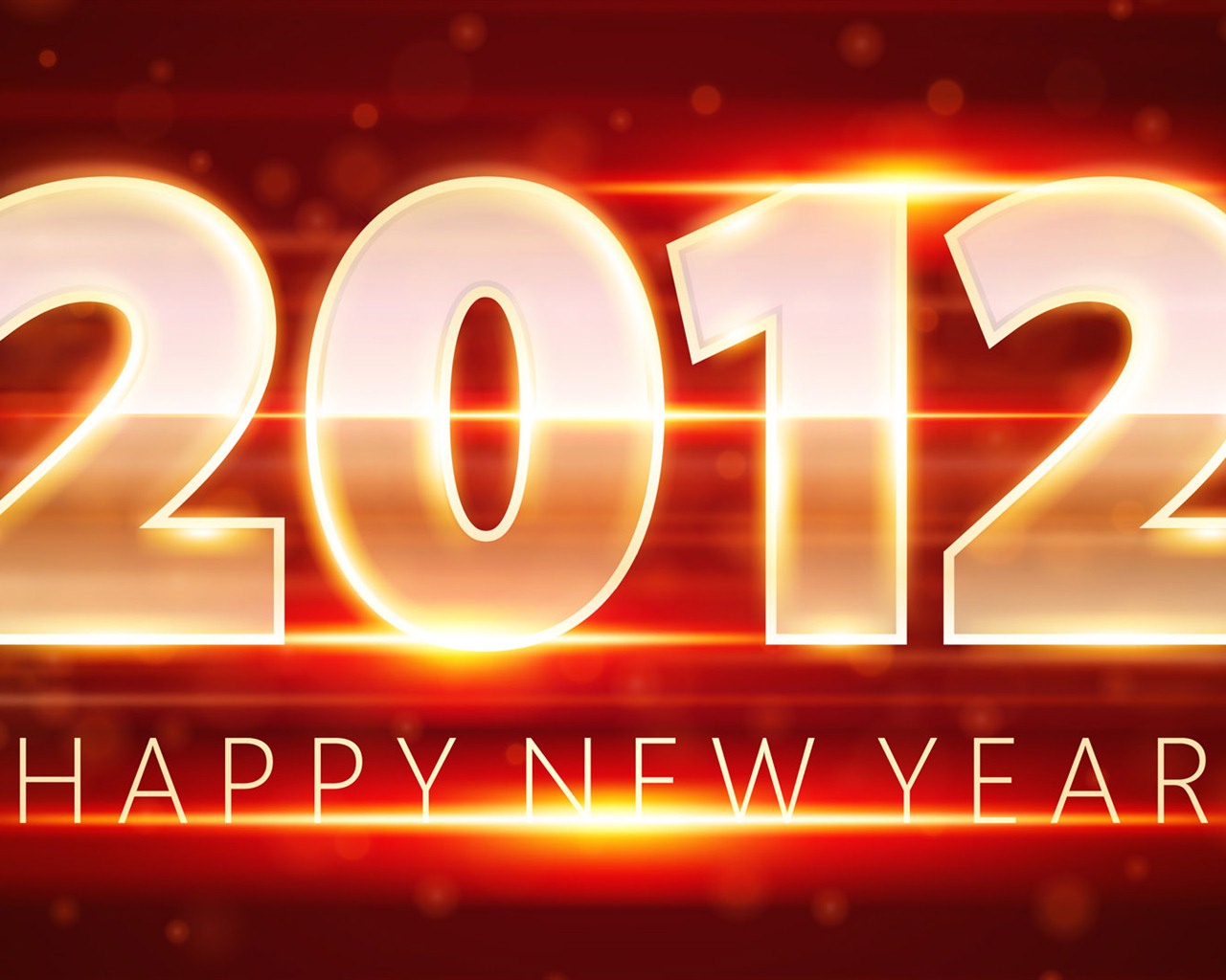 2012 New Year wallpapers (1) #2 - 1280x1024