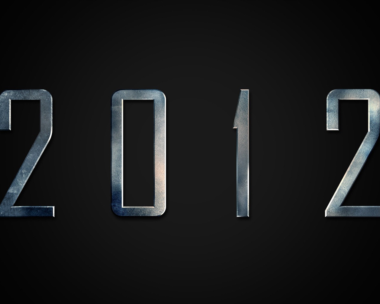 2012 New Year wallpapers (1) #12 - 1280x1024