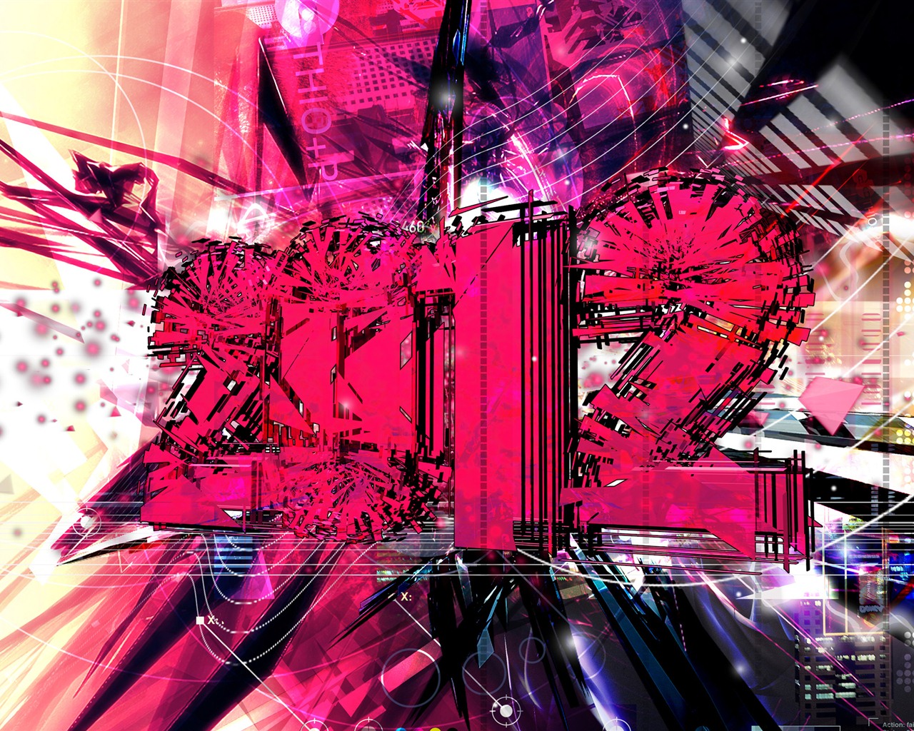Nový rok 2012 tapety (1) #15 - 1280x1024