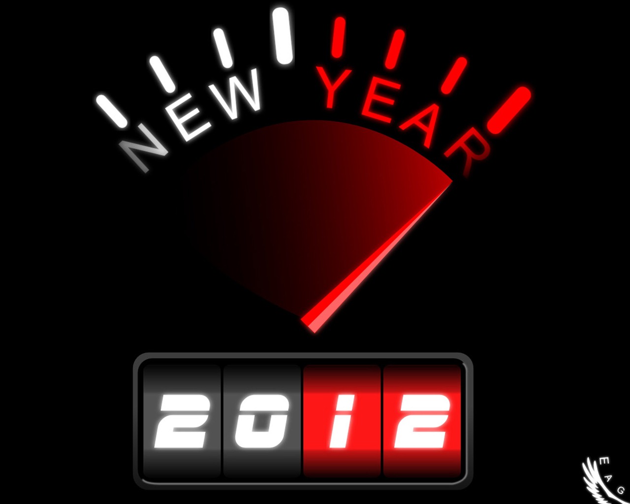 2012 新年主題壁紙(二) #7 - 1280x1024