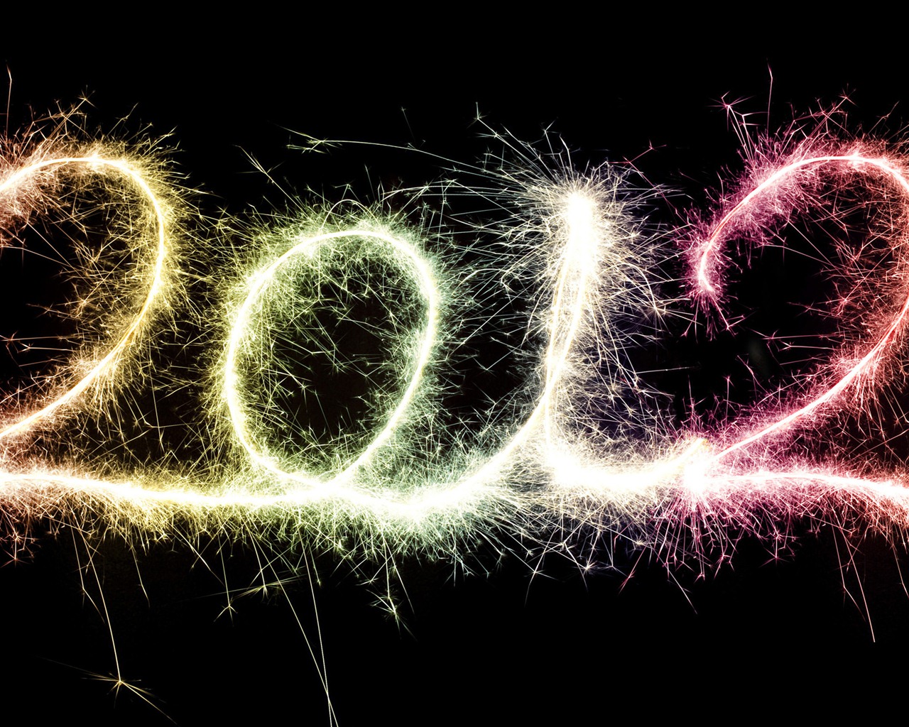 2012 Neues Jahr Tapeten (2) #13 - 1280x1024