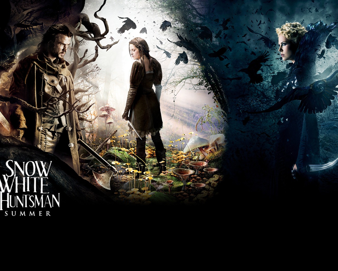 Blancanieves y los fondos de pantalla HD Huntsman #4 - 1280x1024