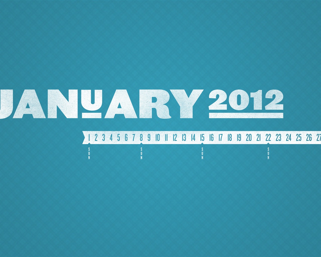 Januar 2012 Kalender Wallpapers #19 - 1280x1024