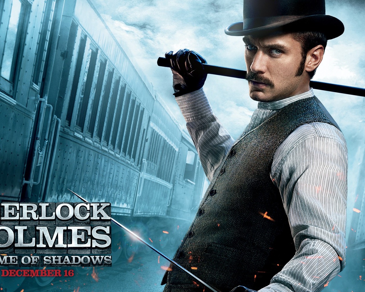 Sherlock Holmes: A Game of Shadows 大偵探福爾摩斯2：詭影遊戲 #3 - 1280x1024