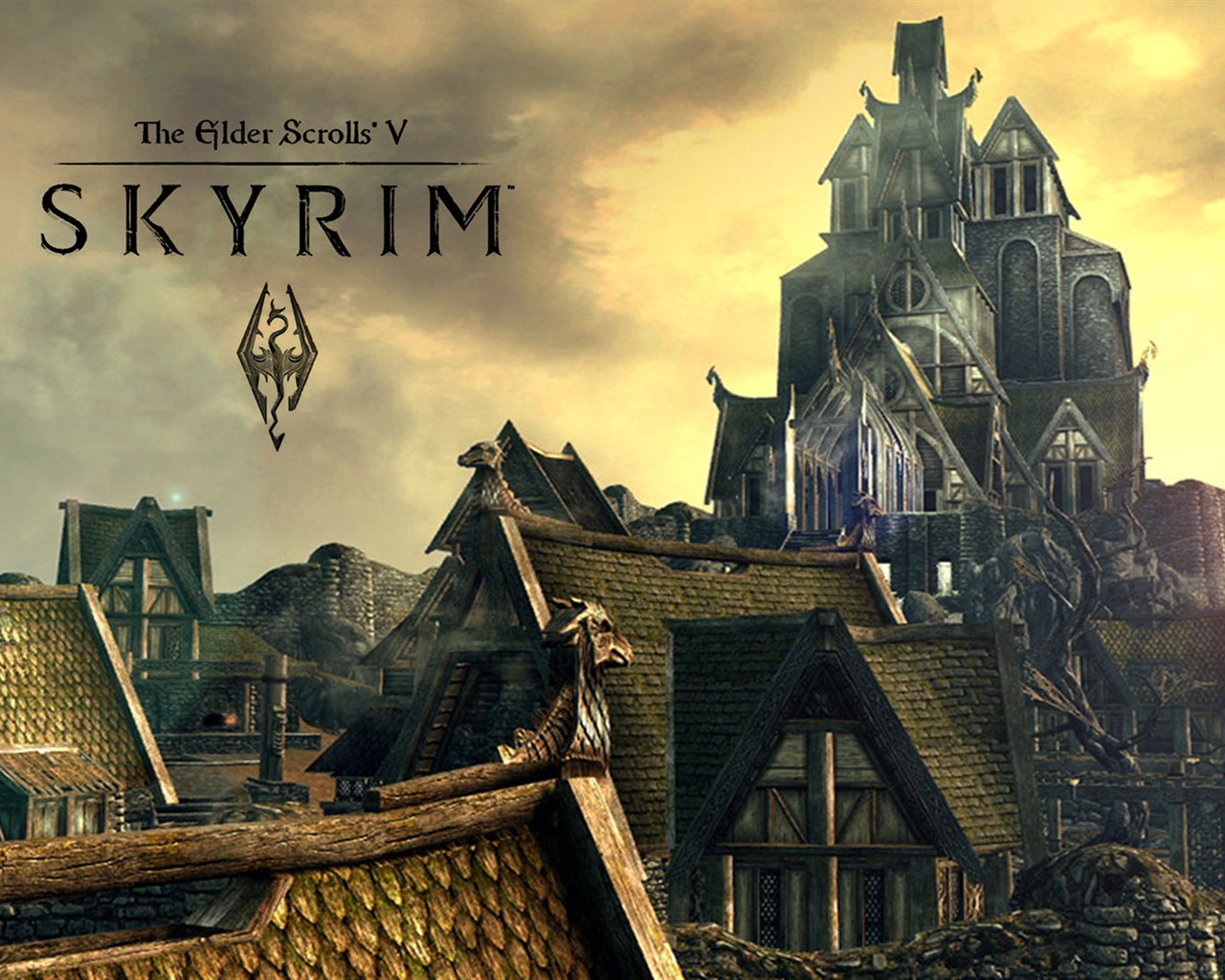 The Elder Scrolls V: Skyrim 上古捲軸5：天際 高清壁紙 #17 - 1280x1024