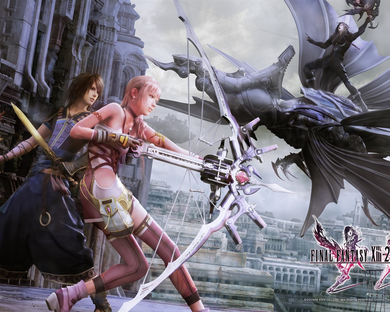 Final Fantasy XIII-2 HD wallpapers #5 - 1280x1024