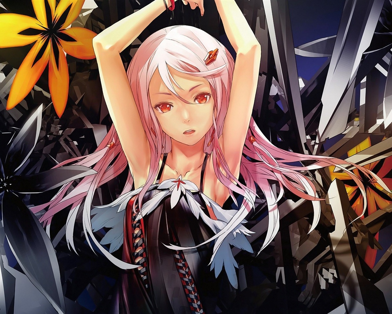 Guilty Crown HD tapety na plochu #1 - 1280x1024