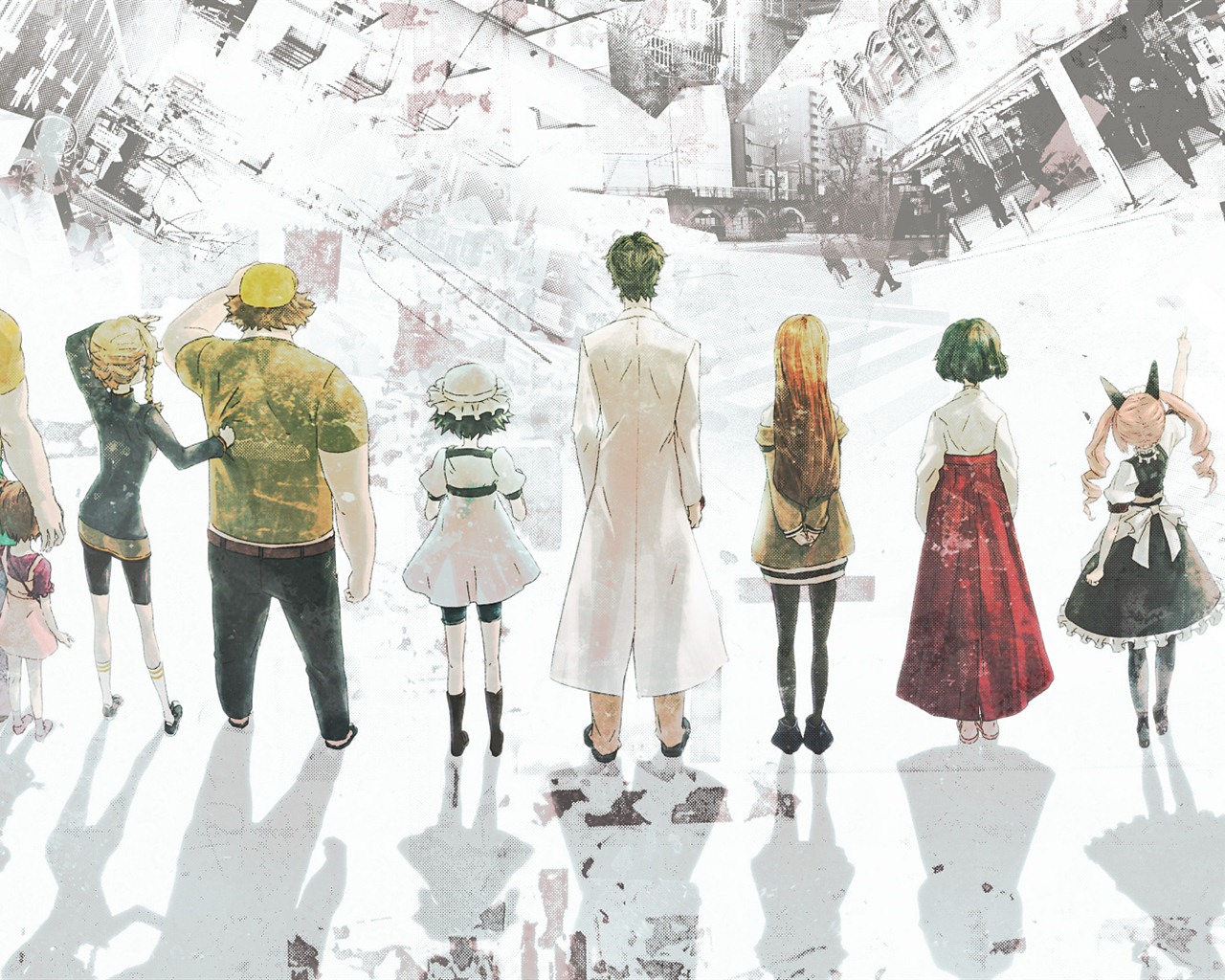 Steins Gate HD tapety na plochu #3 - 1280x1024