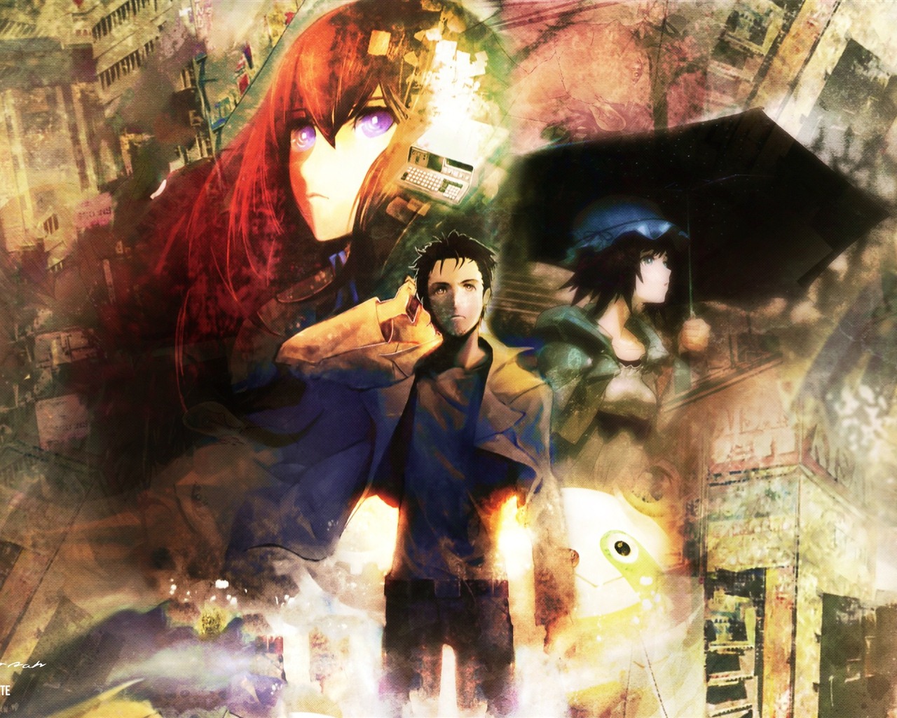 Steins Gate HD tapety na plochu #5 - 1280x1024