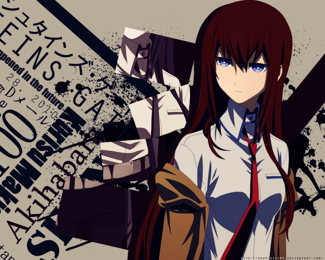 Steins Gate HD tapety na plochu #6 - 1280x1024