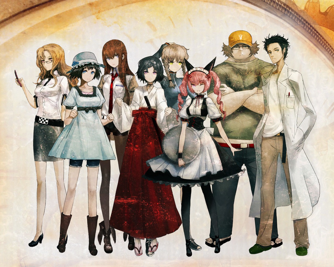 Steins Gate HD tapety na plochu #7 - 1280x1024