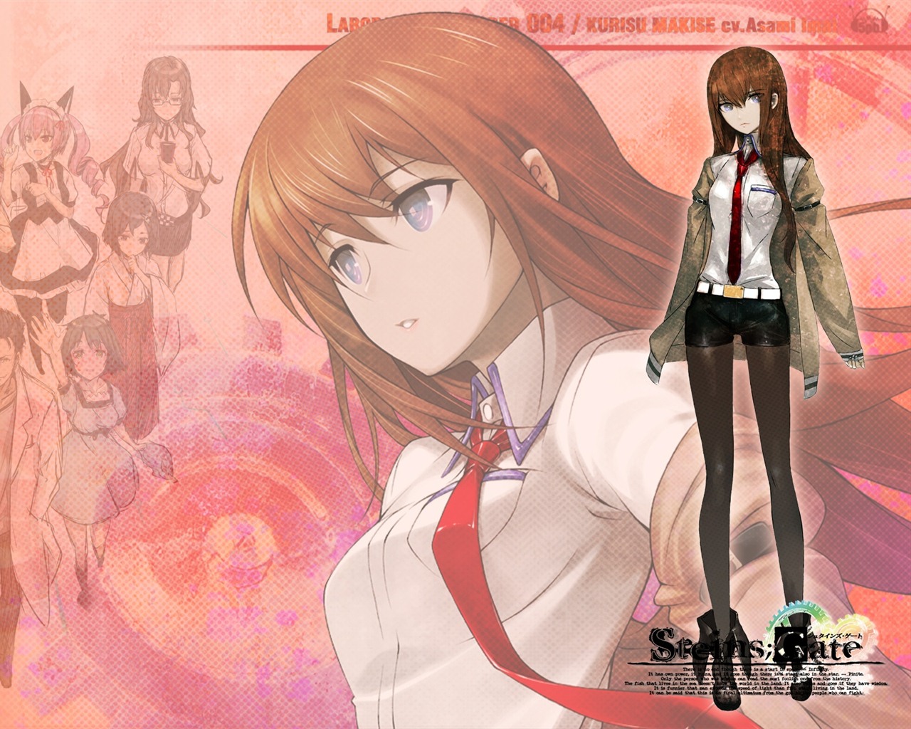 Steins Gate HD tapety na plochu #20 - 1280x1024