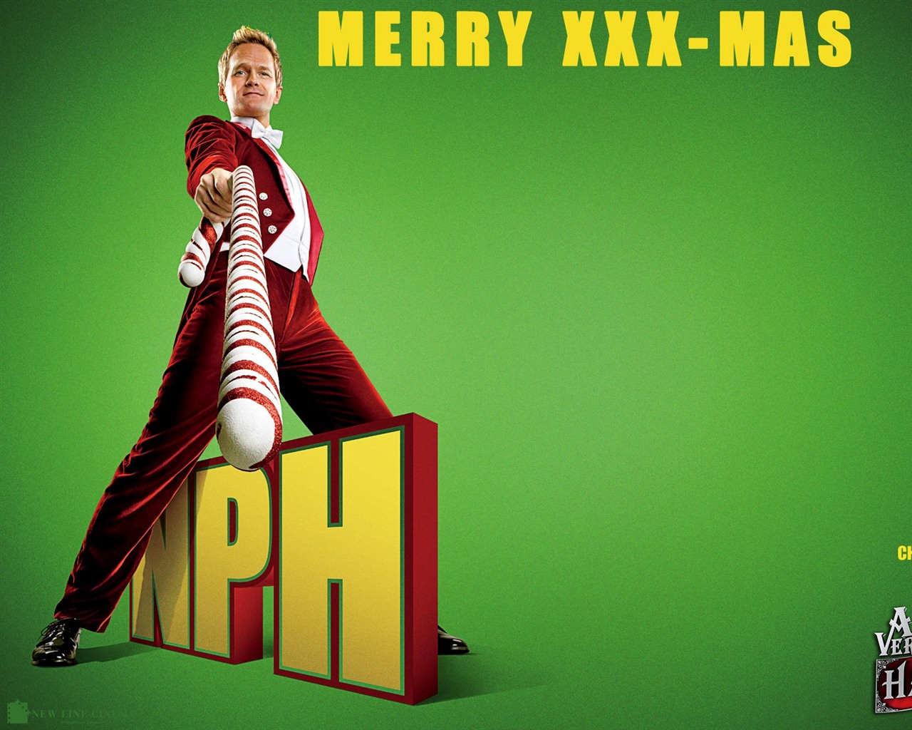 A Very Harold & Kumar Christmas 尋堡奇遇3 高清壁紙 #12 - 1280x1024