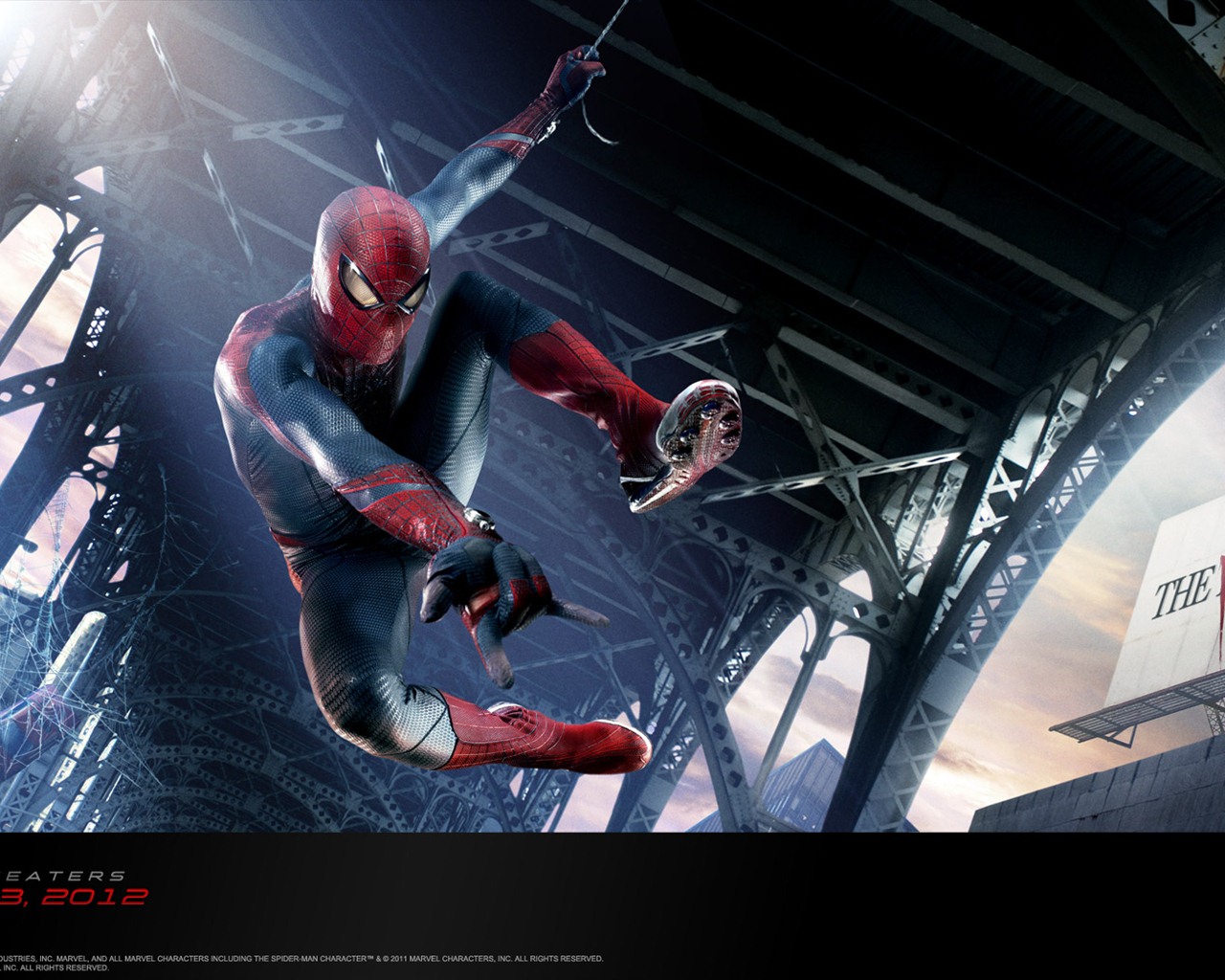 The Amazing Spider-Man 2012 驚奇蜘蛛俠2012 壁紙專輯 #6 - 1280x1024