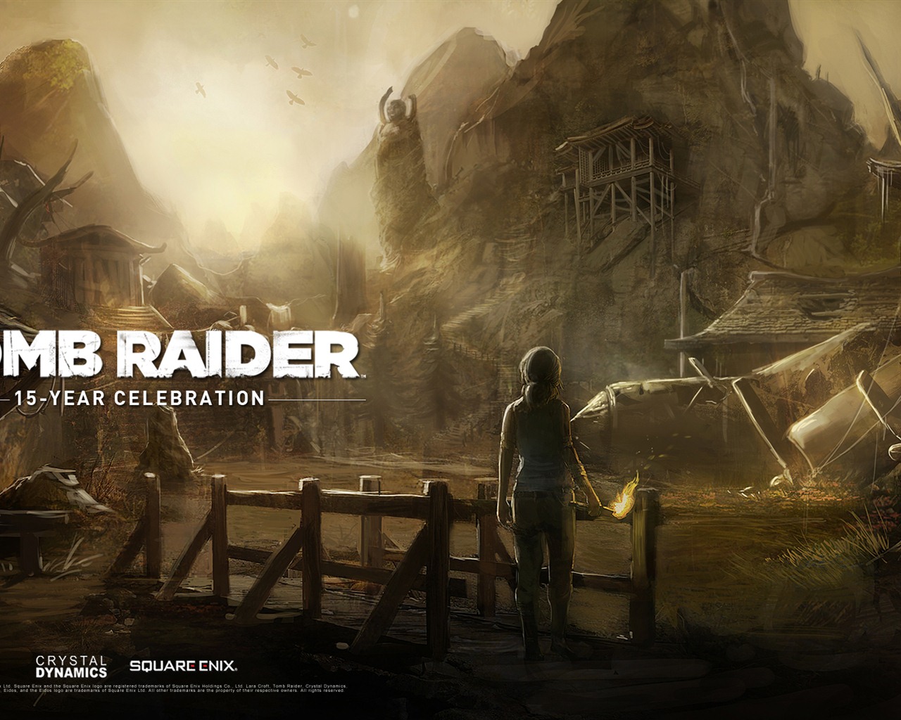 Tomb Raider 15-Year Celebration 古墓丽影15周年纪念版 高清壁纸3 - 1280x1024