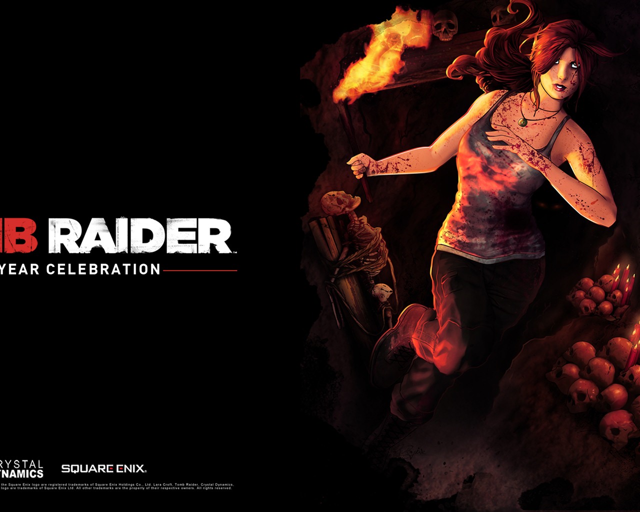 Tomb Raider 15 años de celebración de fondos de pantalla HD #4 - 1280x1024