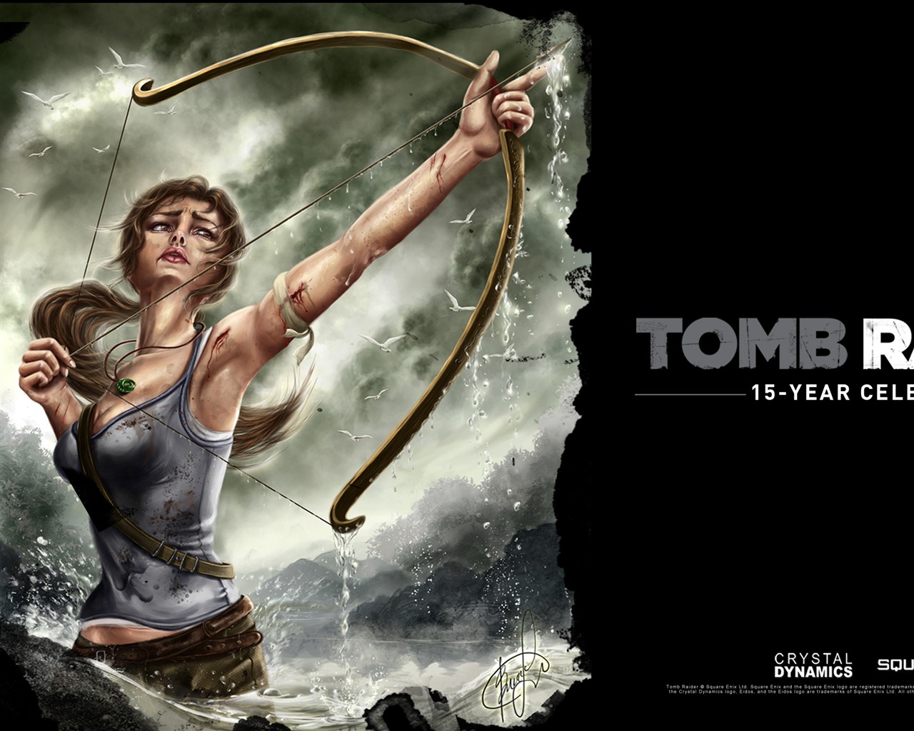 Tomb Raider 15-Year Celebration 古墓麗影15週年紀念版高清壁紙 #5 - 1280x1024