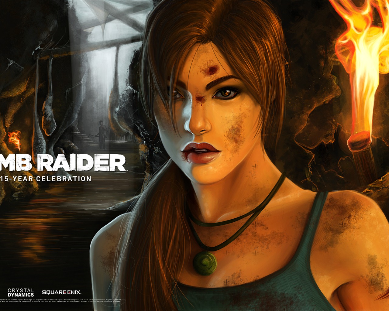 Tomb Raider 15-Year Celebration 古墓丽影15周年纪念版 高清壁纸7 - 1280x1024
