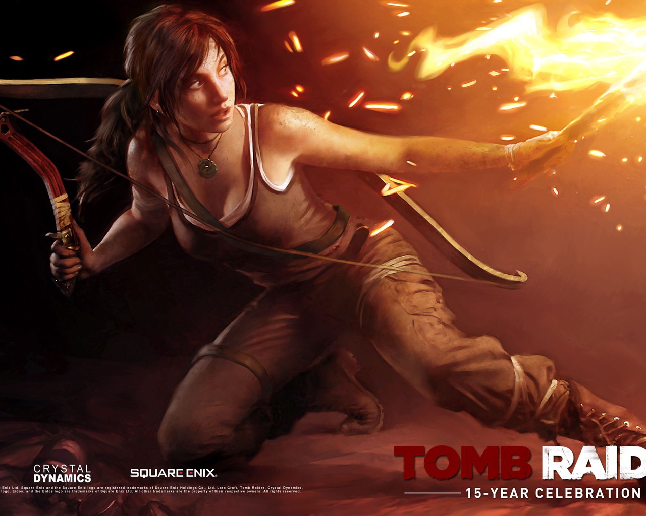 Tomb Raider 15-Year Celebration 古墓丽影15周年纪念版 高清壁纸11 - 1280x1024