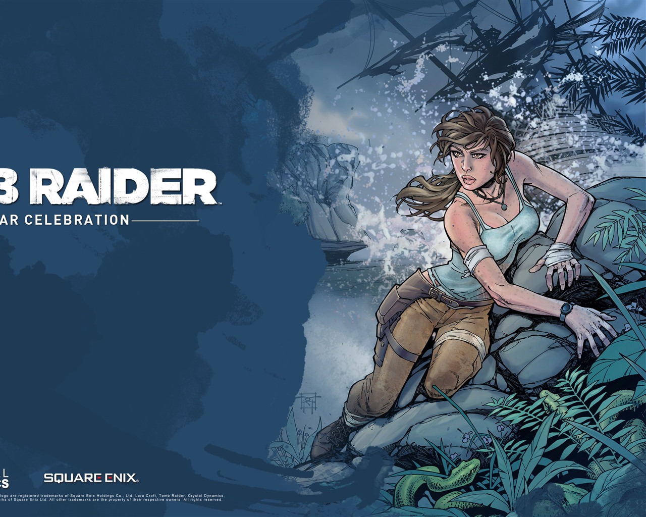 Tomb Raider 15-Year Celebration 古墓丽影15周年纪念版 高清壁纸12 - 1280x1024