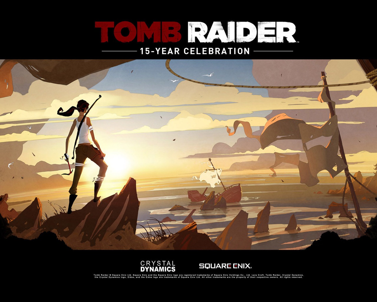 Tomb Raider 15-Year Celebration 古墓麗影15週年紀念版高清壁紙 #13 - 1280x1024