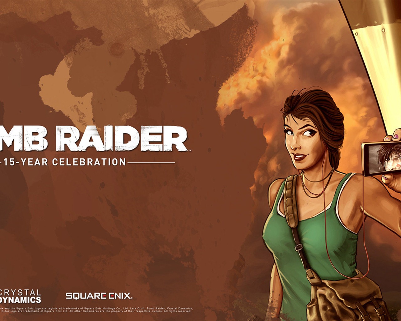 Tomb Raider 15-leté oslava HD wallpapers #15 - 1280x1024