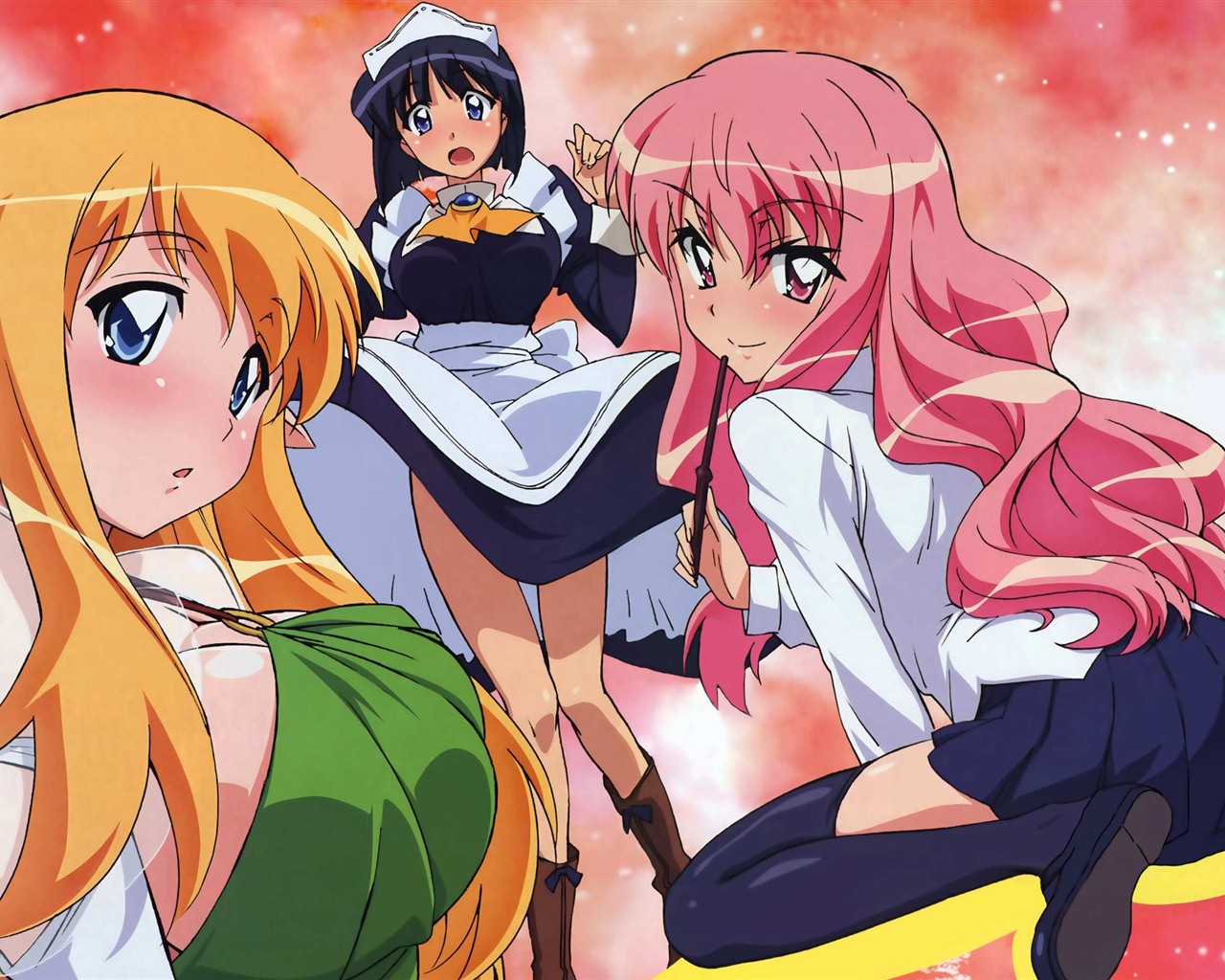 Nuly, Tsukaima HD wallpapers #44 - 1280x1024