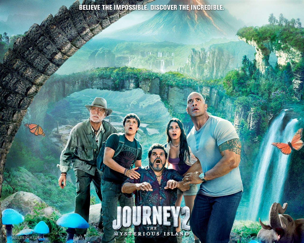 Journey 2: The Mysterious Island 地心歷險記2：神秘島高清壁紙 #10 - 1280x1024