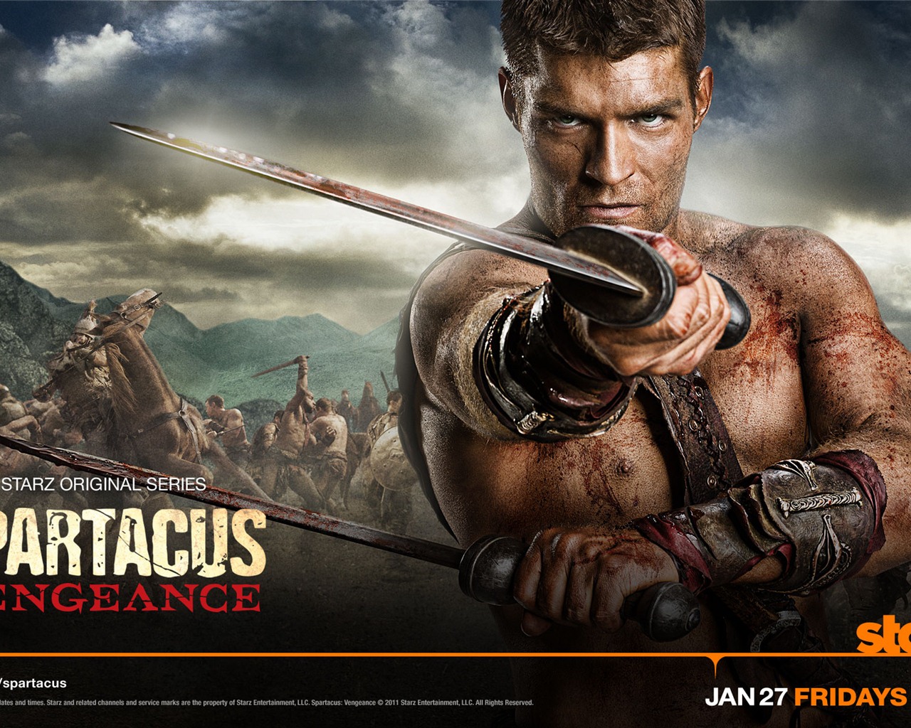 Spartacus: Vengeance fonds d'écran HD #1 - 1280x1024