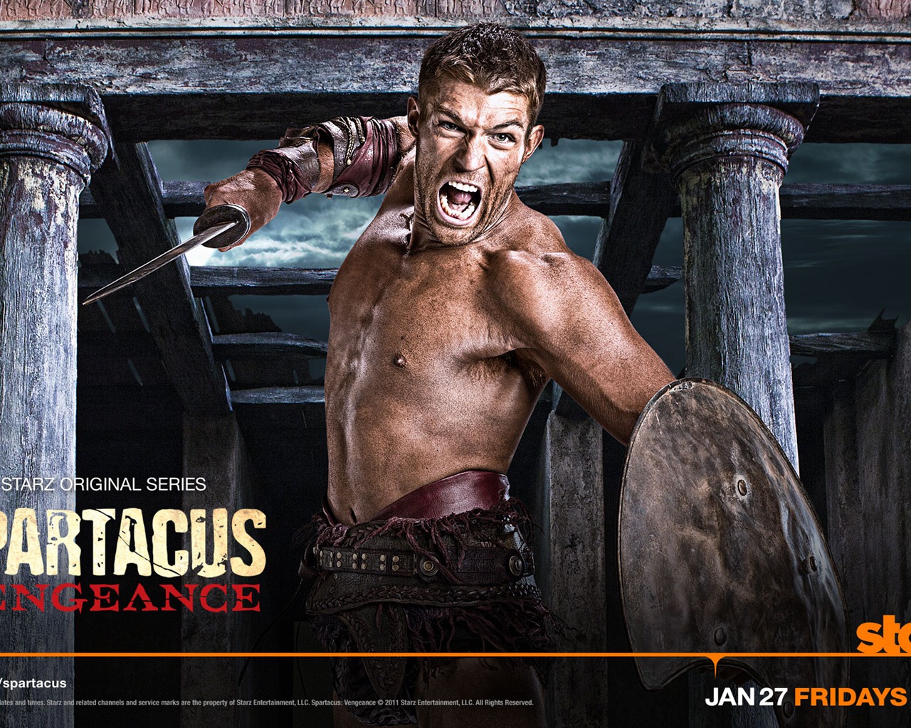 Spartacus: Vengeance fonds d'écran HD #2 - 1280x1024