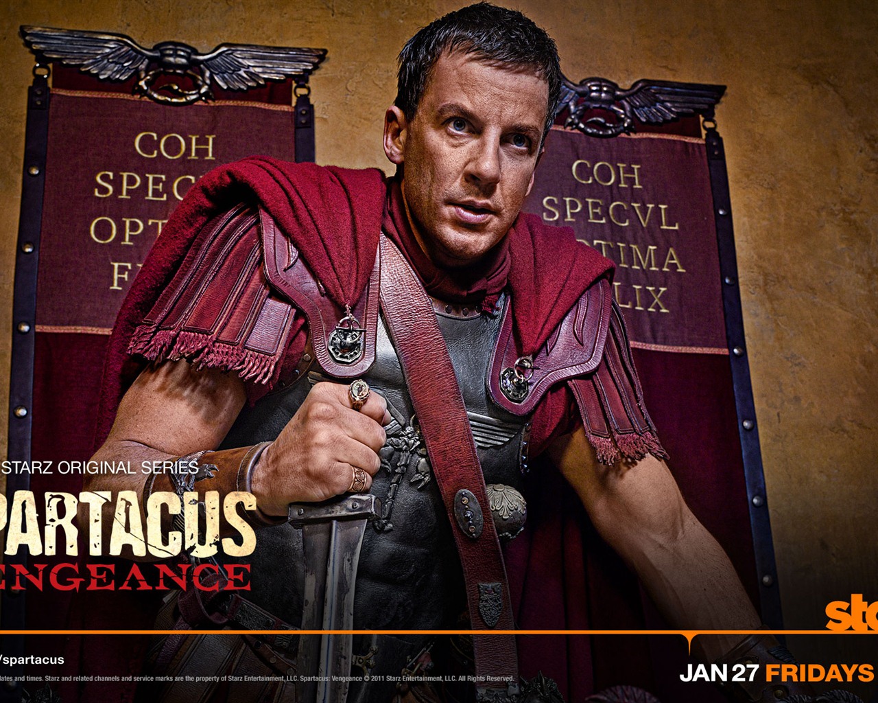 Spartacus: Vengeance HD tapety na plochu #4 - 1280x1024