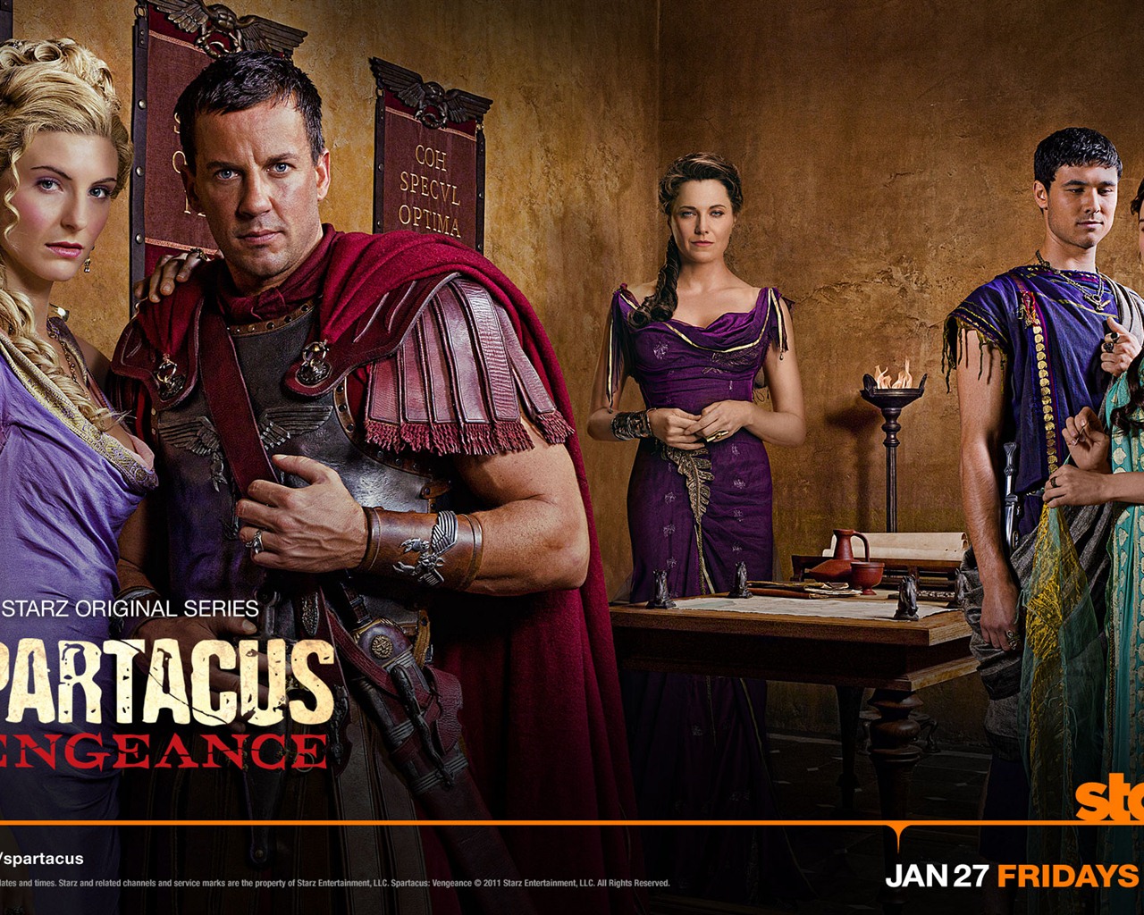 Spartacus: Vengeance 斯巴達克斯：復仇高清壁紙 #10 - 1280x1024