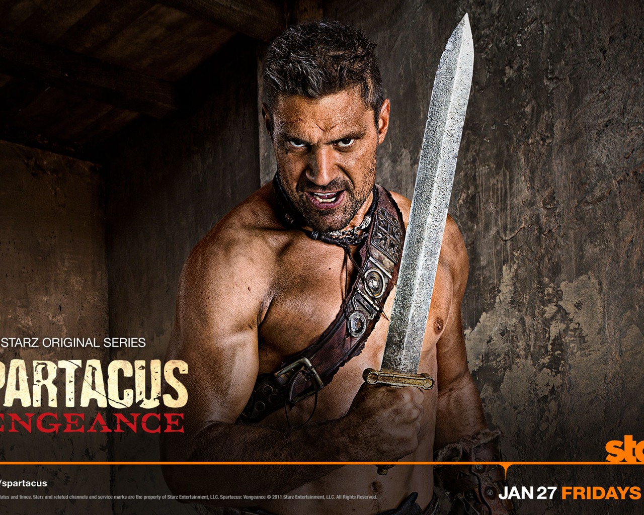 Spartacus: Vengeance 斯巴達克斯：復仇高清壁紙 #11 - 1280x1024