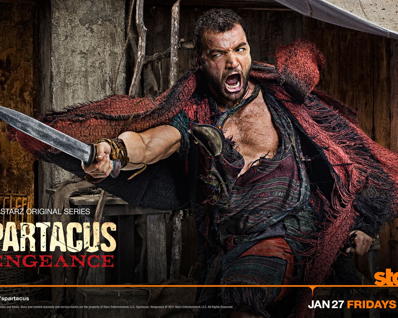 Spartacus: Vengeance HD tapety na plochu #12 - 1280x1024