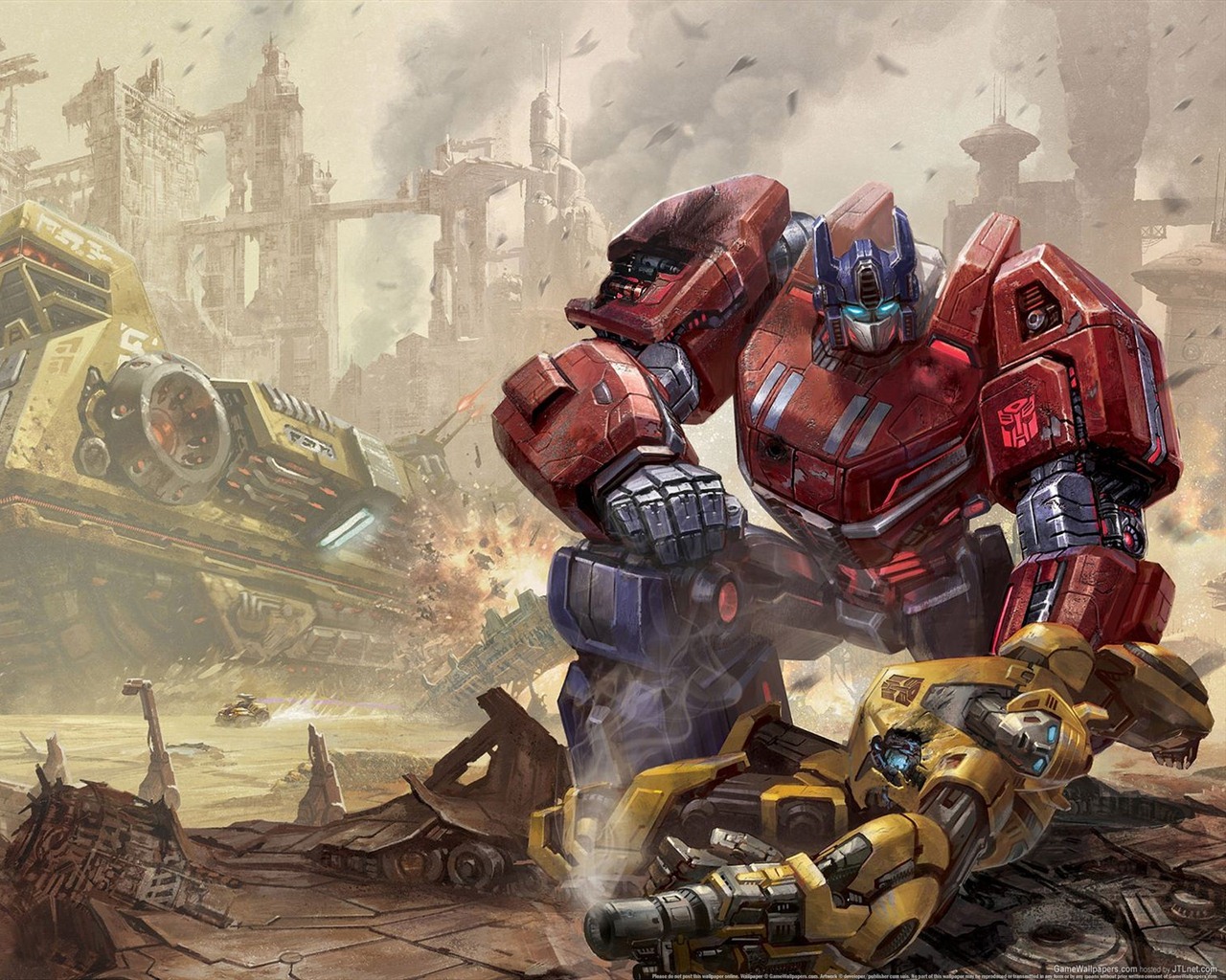 Transformers: Fall of Cyber​​tron 變形金剛：塞伯坦的隕落高清壁紙 #2 - 1280x1024