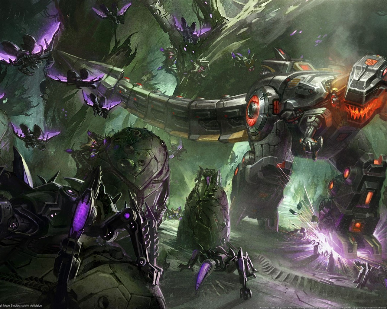 Transformers: Fall of Cyber​​tron 變形金剛：塞伯坦的隕落高清壁紙 #3 - 1280x1024