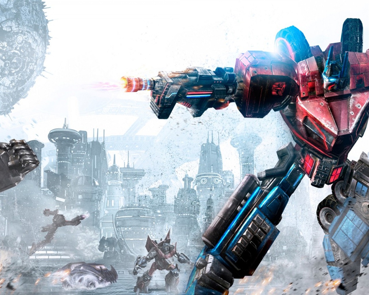 Transformers: Fall of Cyber​​tron 變形金剛：塞伯坦的隕落高清壁紙 #20 - 1280x1024