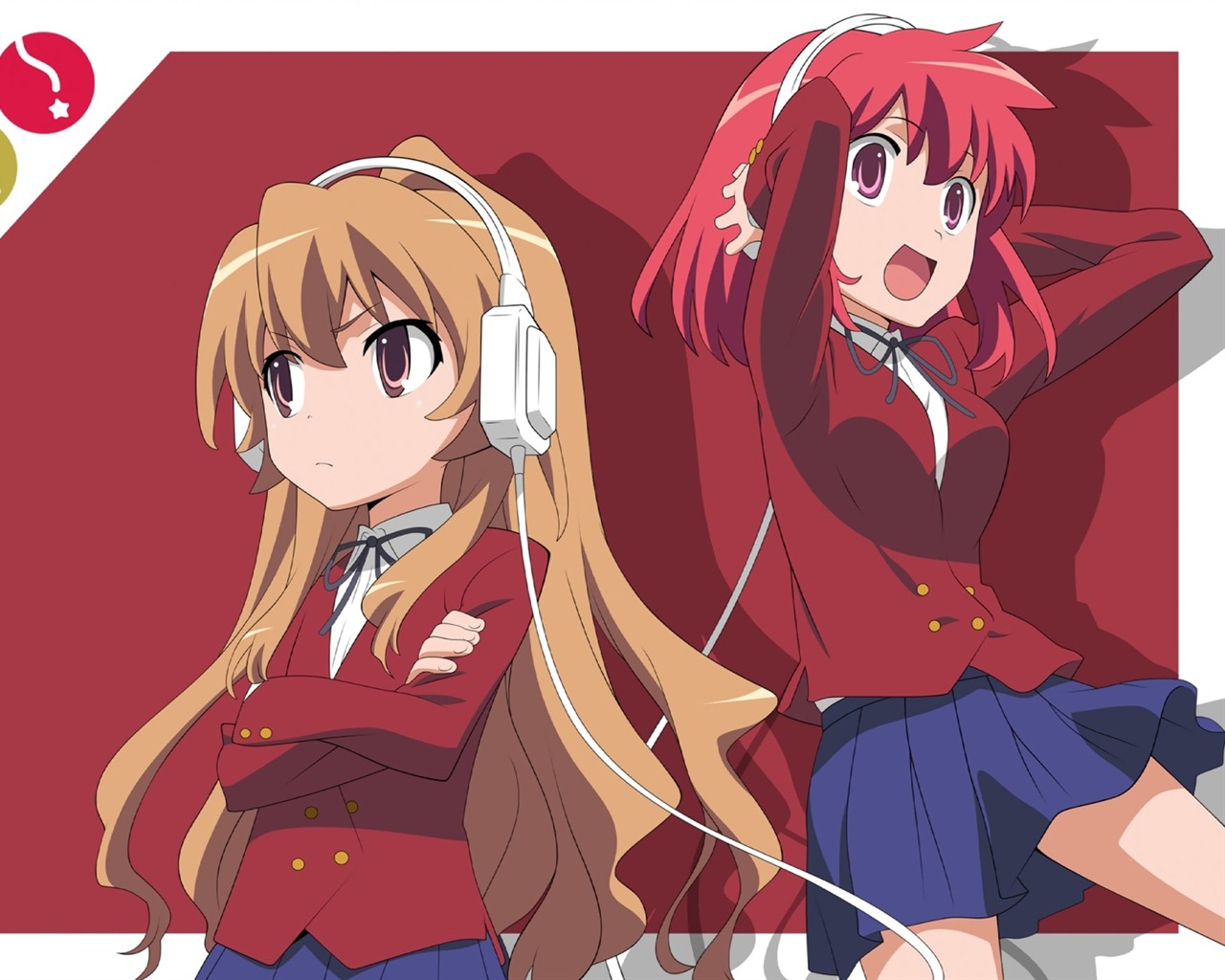 Toradora 龍與虎 高清壁紙 #5 - 1280x1024