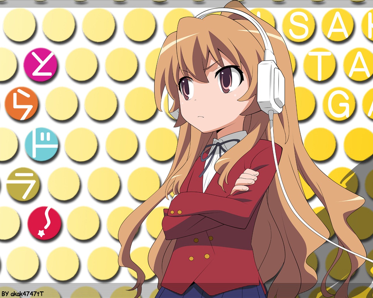 Toradora HD tapety na plochu #38 - 1280x1024